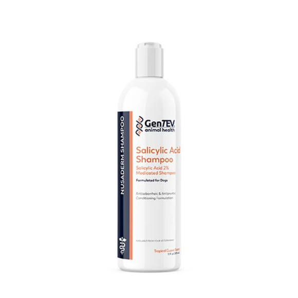 Gentev Salicylic Acids Shampoo for Dogs 12 oz - Dog Shampoos & Conditioners 1