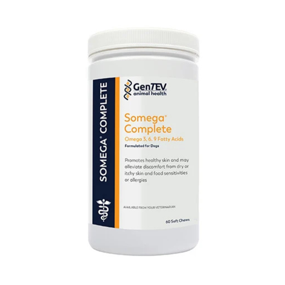 Gentev Somega Complete Fatty Acid Soft Chews for Dogs - 60 chews - Soft & Chewy Dog Treats 2
