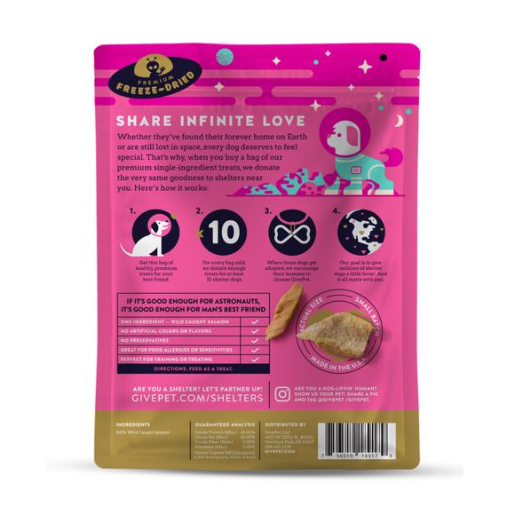 GivePet- Dried Salmon Dog Treats