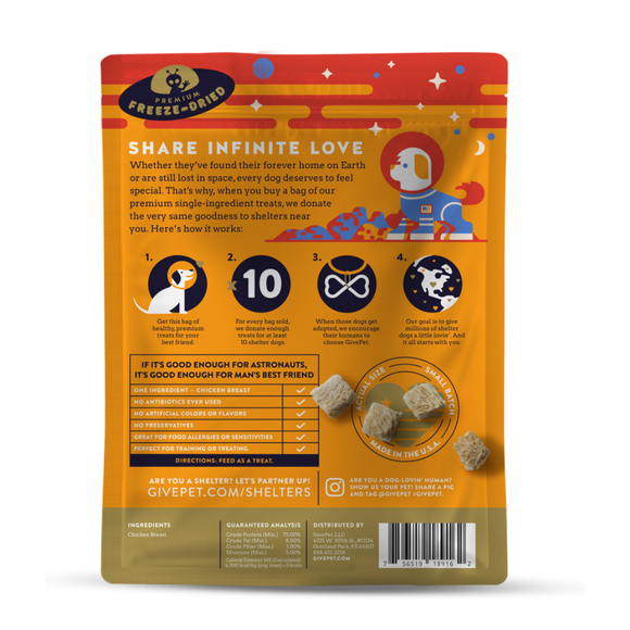 Dried Chicken Breast Dog Treats