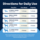 daily dose chart-Glandex Advanced Vet Strength Anal Gland 