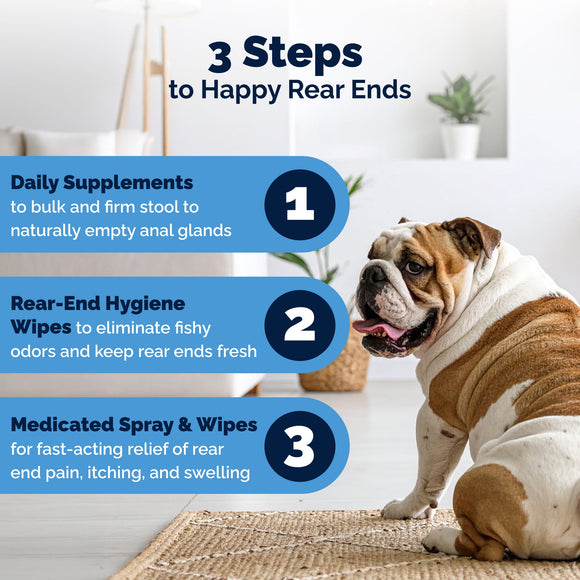 Glandex Anal Gland Support Bacon Flavored Soft Chews for Dogs - Dog Supplements & Vitamins 9