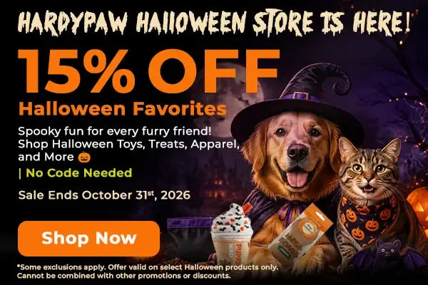 Halloween sale at HardyPaw