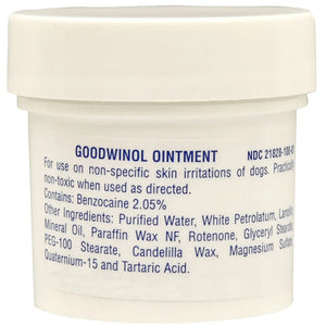 Goodwinol Ointment for Dogs – Effective Relief for Skin Irritations - 1 oz - Dog Wound & Skin Care 2