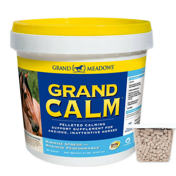 Grand Meadows Grand Calm Pellets Supplement For Horses (5 LB)