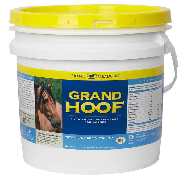 Grand Meadows Hoof Nutritional Supplement for Horses - 25 lb - Horse Vitamins & Supplements 3