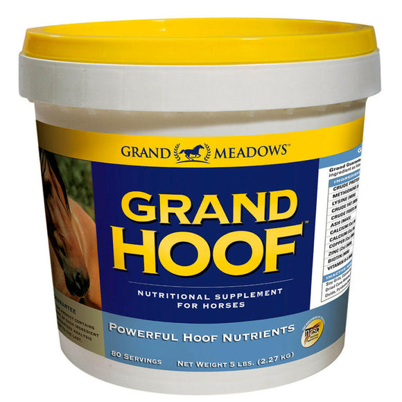Grand Meadows Hoof Nutritional Supplement for Horses - 5 lb - Horse Vitamins & Supplements 2
