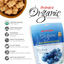 Grandma Lucy’s Organic Oven Baked Blueberry Treats For Dogs (14 oz) - Dog Treats 2