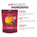 Grandma Lucy’s Pumpkin Pouch Bladder Freeze-Dried Dog & Cat Food Topper for Dogs & Cats - 6oz - Freeze-Dried Dog & Cat