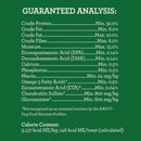 Greenies Aging Care Large guaranteed analysis