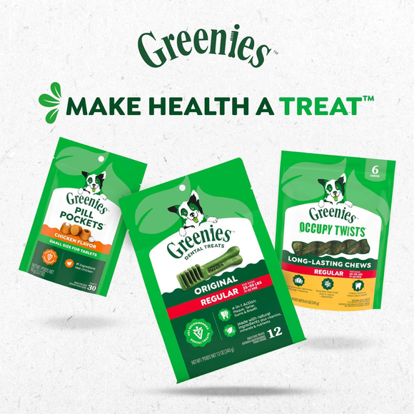 Greenies Anytime Bites Bite-Size Dog Dental Treats (10.3 oz) Original Flavor - Dog Treats 8
