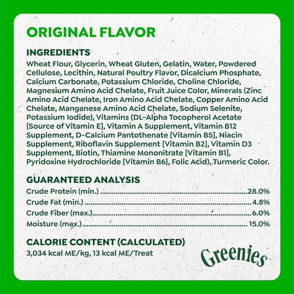 Greenies Anytime Bites Bite-Size Dog Dental Treats (10.3 oz) Original Flavor - Dog Treats 5