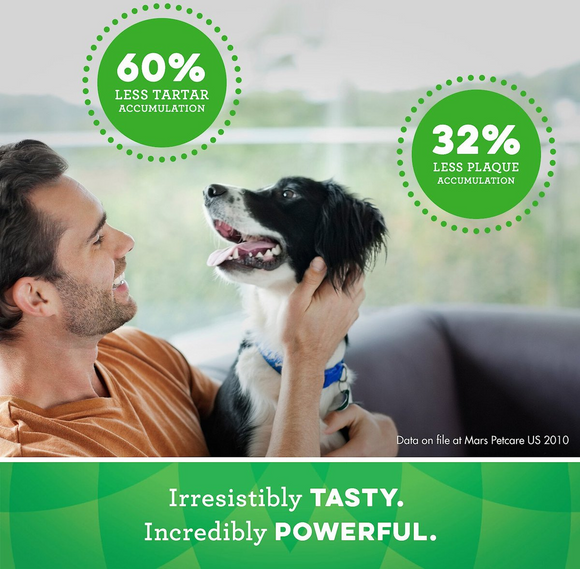 GREENIES Blueberry Large Dental Treats 8 count - Dog Dental Chews & Treats 6
