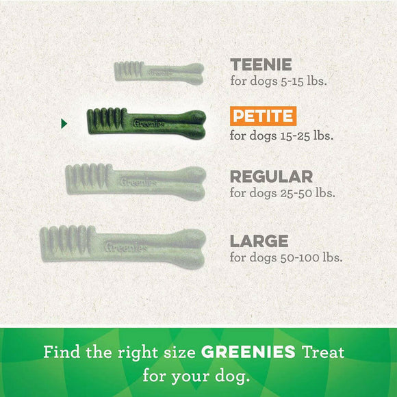 blueberry greenies petite