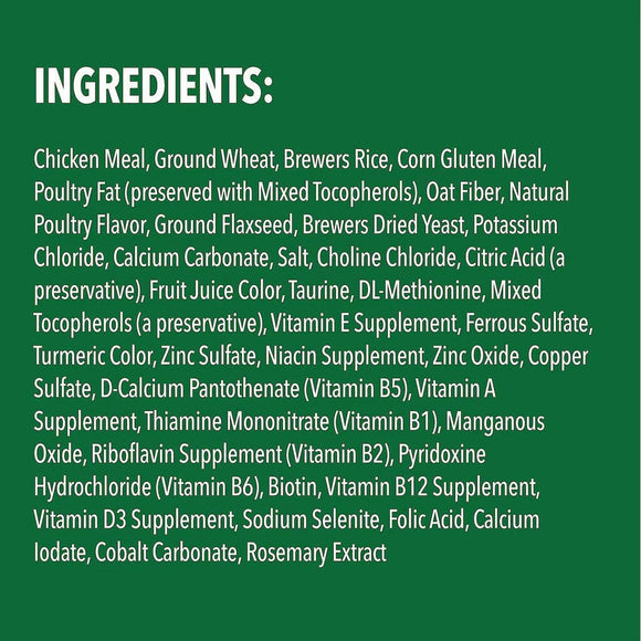 Greenies Feline Oven Roasted Chicken Flavor  ingredients