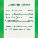 Greenies Feline Pill Pockets Chicken Flavor  guaranteed analysis