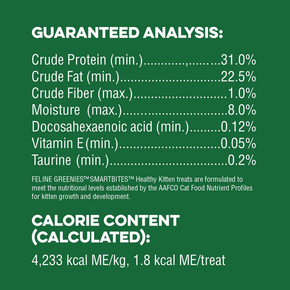 Greenies Feline Smart Bites Healthy Kitten Treats For Cats - Cat Treats 7