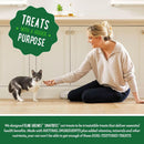 Greenies Feline SmartBites Skin & Fur Salmon Flavor  features