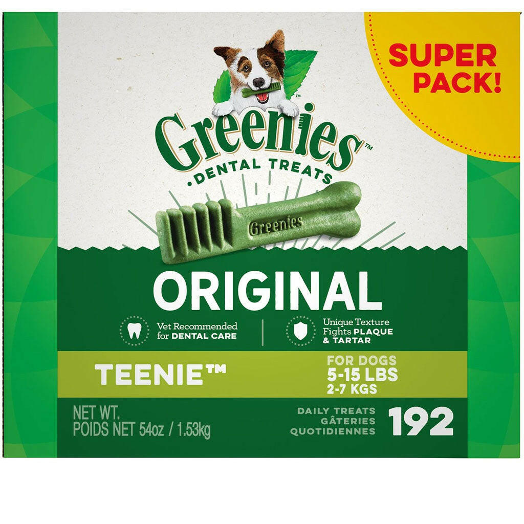 Keep Your Teenie Dog's Teeth Sparkling: Greenies Dental Chews