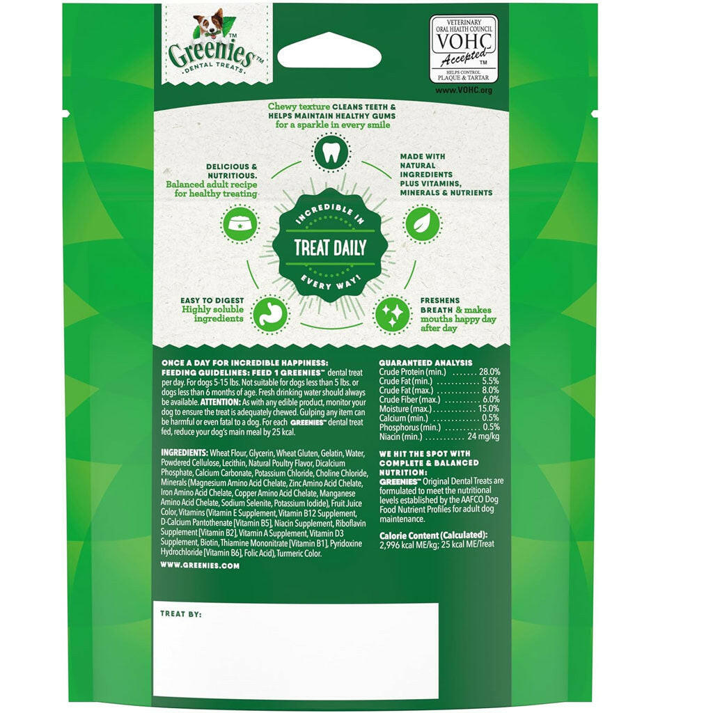 Keep Your Teenie Dog's Teeth Sparkling: Greenies Dental Chews