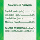 Greenies Canine Pill Pockets Chicken Flavor, Capsule Size guaranteed analysis