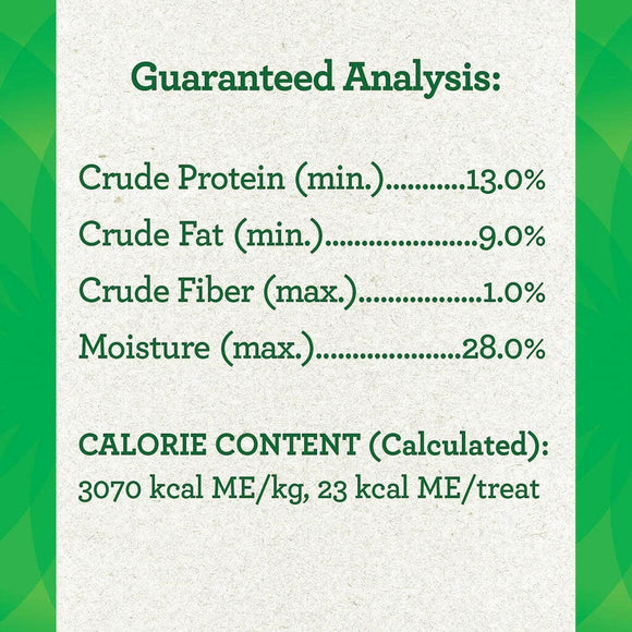 Greenies Canine Pill Pockets Chicken Flavor, Capsule Size guaranteed analysis