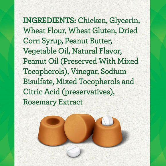 Greenies Pill Pockets Peanut Butter Flavor Treats for Dogs Tablet Size - Pet Vitamins & Supplements 4