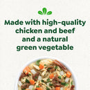 Greenies Smart Topper Chicken Beef Sweet Potatoes Potatoes & Spinach Recipe for Dogs 2-oz case of 10 - Dog Food Toppers