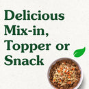 Greenies Smart Topper Duck Broccoli Carrots & Bareley Recipe for Dogs 2-oz case of 10 - Dog Food Toppers & Mixers 6