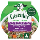 Greenies Smart Topper Duck Broccoli Carrots & Bareley Recipe for Dogs 2-oz case of 10 - Dog Food Toppers & Mixers 1