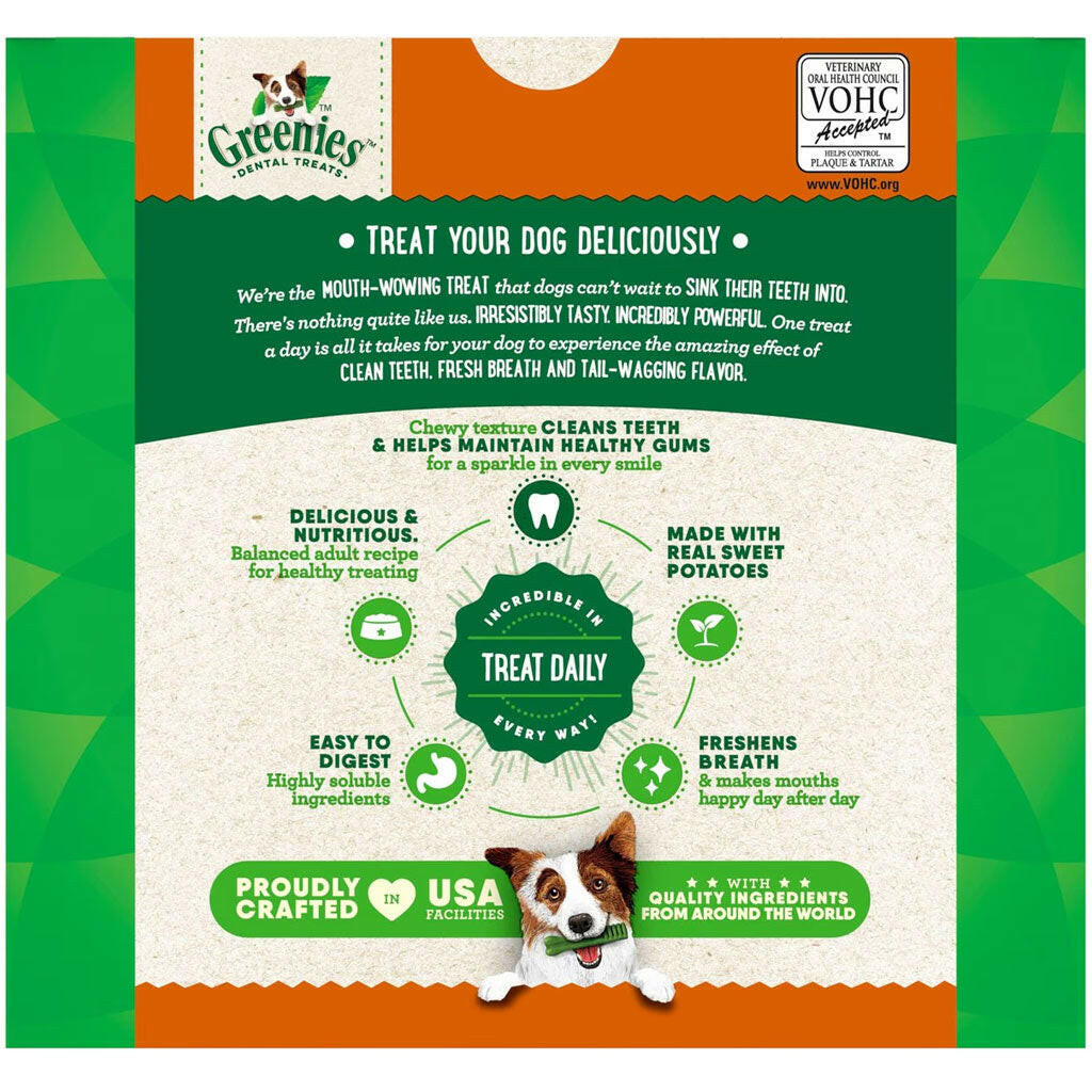 Fresh Breath with Petite GREENIES Dogs Sweet Potato