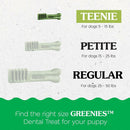 Greenies Teenie Puppy size
