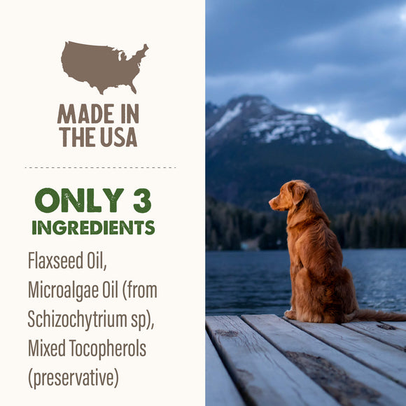 Grizzly Algal Plus Omega Fatty Acids Supplement