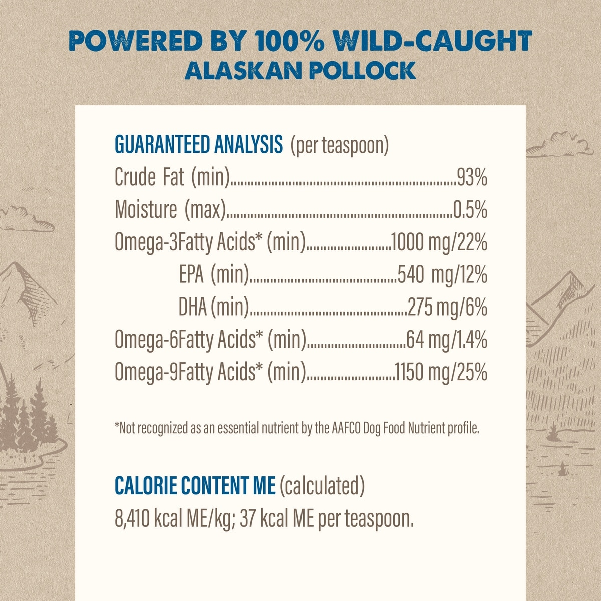 Grizzly Pollock Oil Supplement