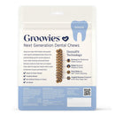 Groovies Senior Dental Chews for Medium Dogs 15-25 lb - Dog Treats 4