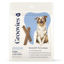 Groovies Senior Dental Chews for Large Dogs 25-50 lbs - 6 chews - Dog Treats 9