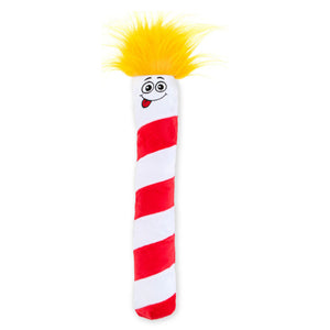 GURU Holiday Fry Guys Plush Dog Toy Candy, Large, 1 count