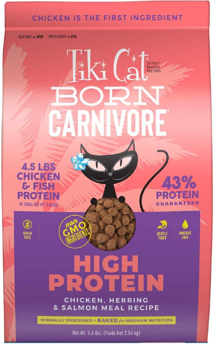 Tiki Cat Born Carnivore Chicken & Herring (2.8 lbs)