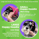 Happy Hoodie Calming Cap For Dogs PINK -2 pack ( 1 large 1 small)
