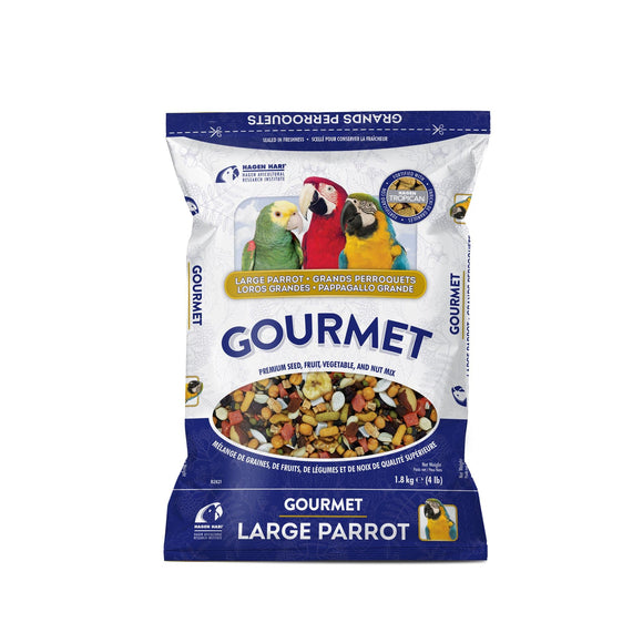Hari Gourmet Premium Seed Mix for Large Parrots 4-lb - Bird Food 1