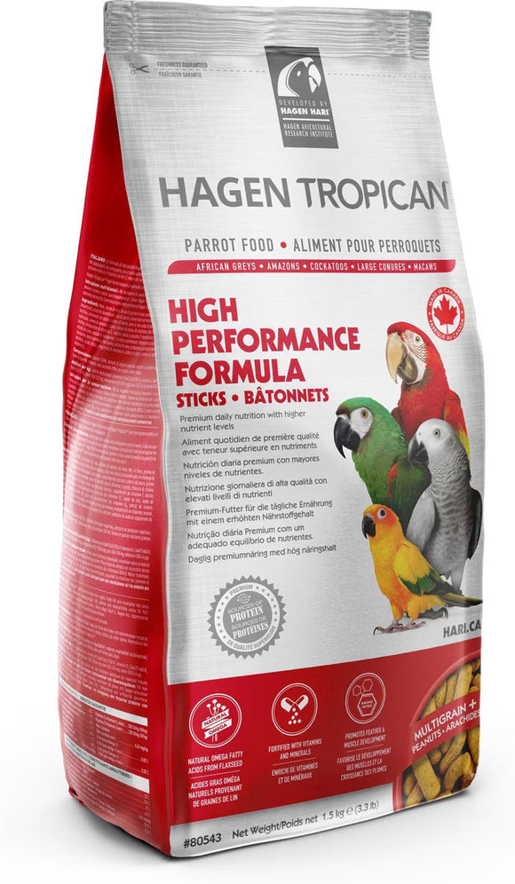 Hari Tropican High Performance Parrot Sticks 3.3-lb - Bird Food 4