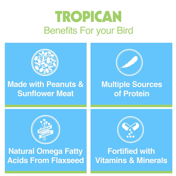 Hari Tropican Lifetime Formula Granules for Parrots - Bird Food 6