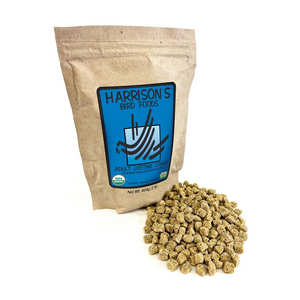 Harrison’s Bird Foods Adult Lifetime Coarse Organic Pellet Food for Medium to Large Birds - 5 lb - Bird Food 1