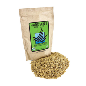 Harrison’s Bird Foods Adult Lifetime Fine Organic Pellet Food for Small to Medium Birds - 1lb - Bird Food 1