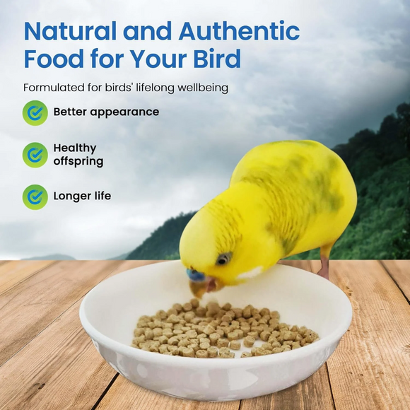 Harrison’s Bird Foods Adult Lifetime Super Fine Organic Pellet Food for Small Birds 1-lb - Bird Food 4
