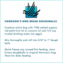 Harrison’s Bird Foods Bird Bread Mix Omega Organic Powder Bird Food 1-lb - Bird Food 7