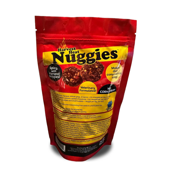 Harrison’s Bird Foods Harvest Heat Nuggies Bird Treats 6.9-oz - Bird Food 2