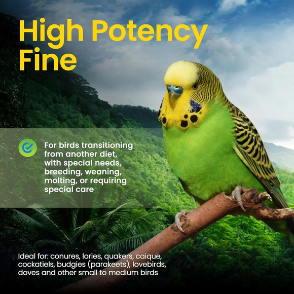 Harrison’s Bird Foods High Potency Fine Organic Pellet Food for Small to Medium Birds - Bird Food 2