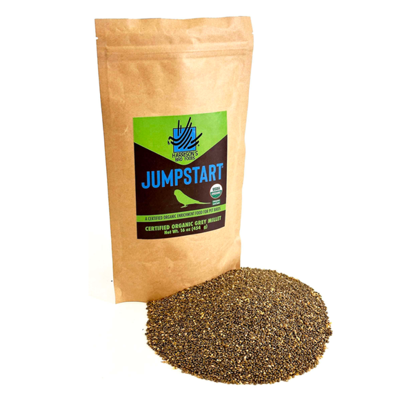 Harrison’s Bird Foods Jumpstart Grey Millet Bird Food 16-oz - Bird Food 1