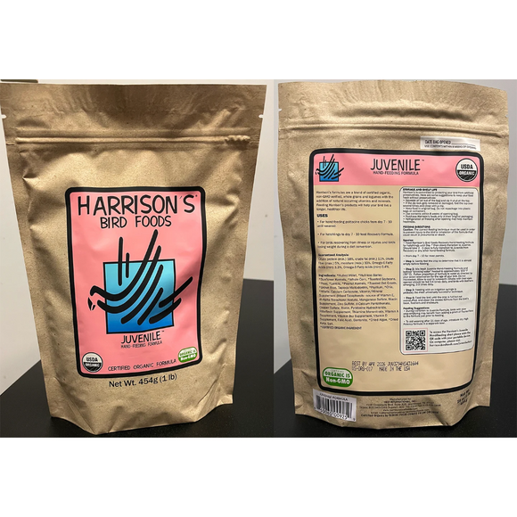 Harrison’s Bird Foods Juvenile Hand-Feeding Organic Powder Bird Food - Bird Food 3